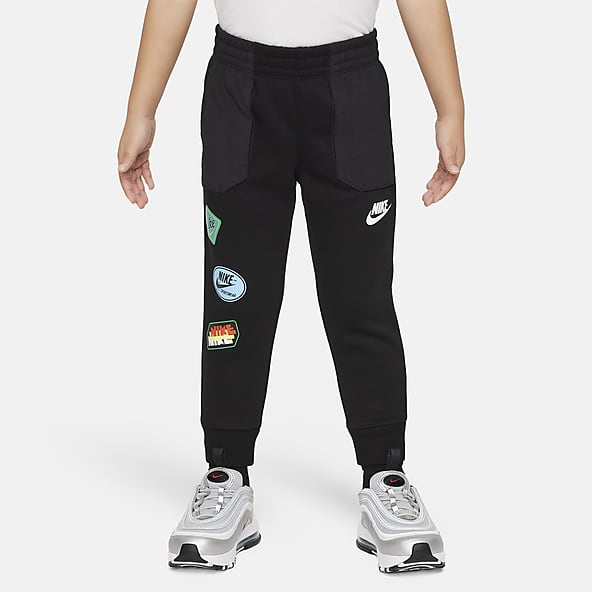 Boys Black Joggers Sweatpants. Nike